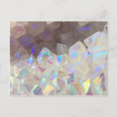 Iridescent Aura Crystals Briefkaart (Voorkant)
