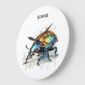 Iridescent Beetle in Waterverf, op maat Grote Klok (Hoek)