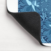 Iridescent blauw. muismat (Hoek)