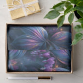 Iridescent Bloedend Hart Botanische Decoupage Tissuepapier (Geschenk)