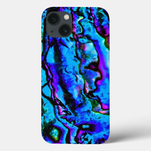 Iridescent Blue Green Paars, prachtig Case-Mate iPhone Case (Achterkant)
