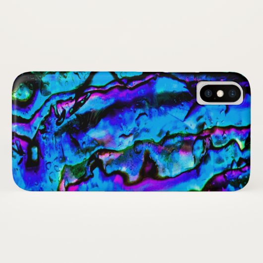 Iridescent Blue Green Paars, prachtig Case-Mate iPhone Case (Achterkant (horizontaal))