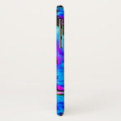 Iridescent Blue Green Paars, prachtig Case-Mate iPhone Case (Achterkant/links)