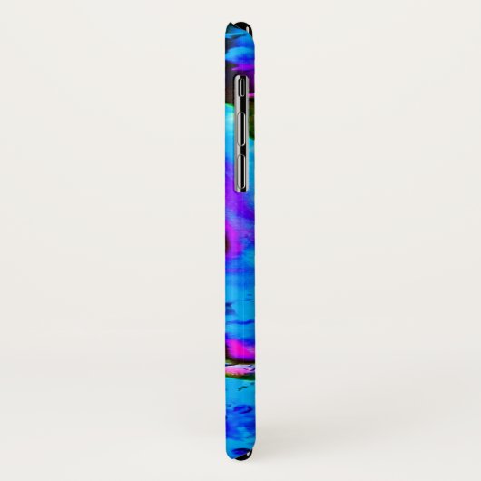 Iridescent Blue Green Paars, prachtig Case-Mate iPhone Case (Achterkant/links)