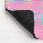 Iridescent Bohemian Unicorn Pattern Muismat (Hoek)