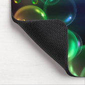 Iridescent bundel op zwart muismat (Hoek)