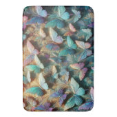 Iridescent Butterfly Garden Badmat (Voorkant Verticaal)