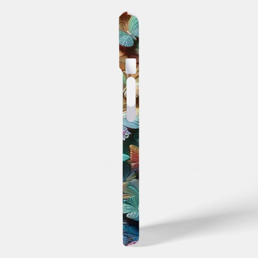 Iridescent Butterfly Garden Case-Mate iPhone Case (Achterkant / Links)