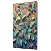 Iridescent Butterfly Garden Klembord (Links)