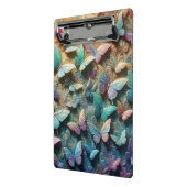 Iridescent Butterfly Garden Mini Klembord (Angled2)