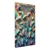 Iridescent Butterfly Garden Mini Klembord (Schuin)