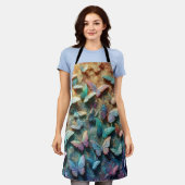 Iridescent Butterfly Garden Schort (Gedragen)