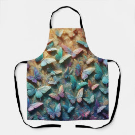 Iridescent Butterfly Garden Schort