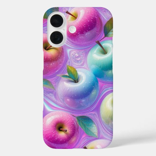 Iridescent Candy Apple Art Case-Mate iPhone Case (Achterkant)