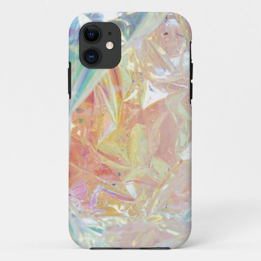 Iridescent Cellophane Radiance iPhone case (Achterkant)