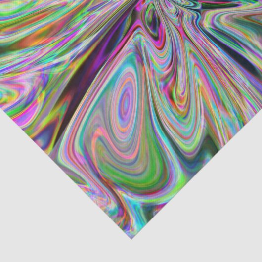 Iridescent Chrome 12 Tissuepapier (Detail)