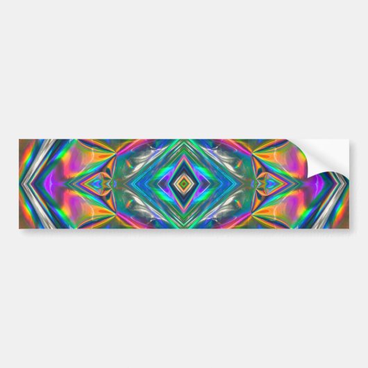 Iridescent Chrome Bumpersticker (Voorkant)
