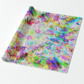 Iridescent Chrome Eight Cadeaupapier (Uitgerold)