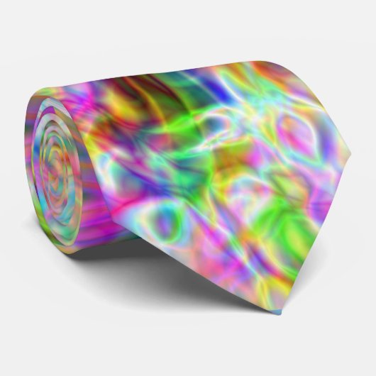 Iridescent Chrome Eight Stropdas (Opgerold)