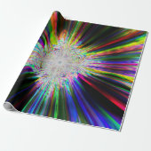 Iridescent Chrome Eleven Cadeaupapier (Uitgerold)