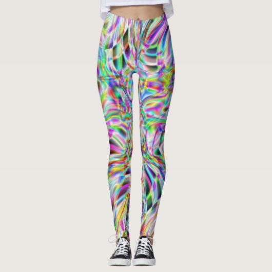 Iridescent Chrome Eleven Leggings (Voorkant)