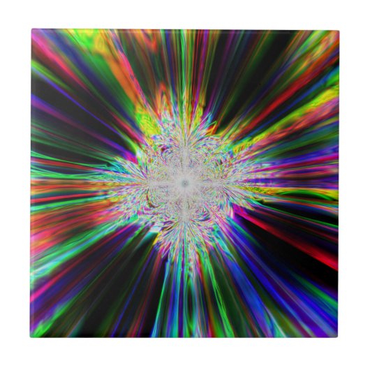 Iridescent Chrome Eleven Tegeltje (Voorkant)