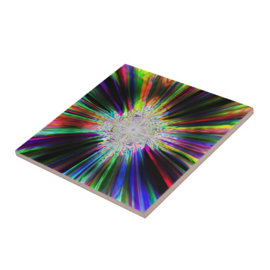 Iridescent Chrome Eleven Tegeltje (Zijkant)