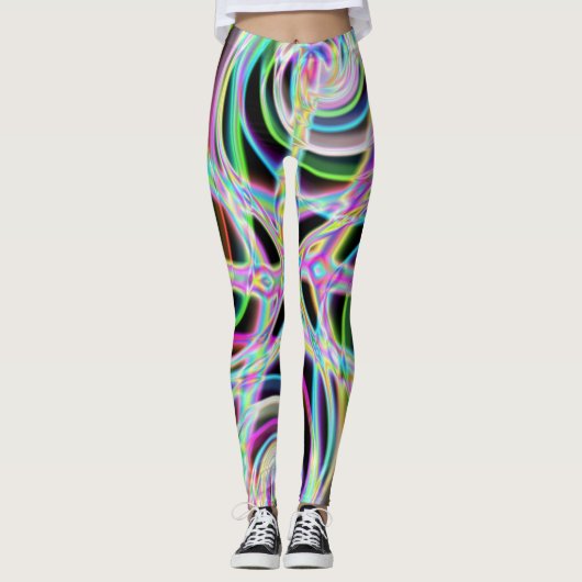 Iridescent Chrome Nine Leggings (Voorkant)