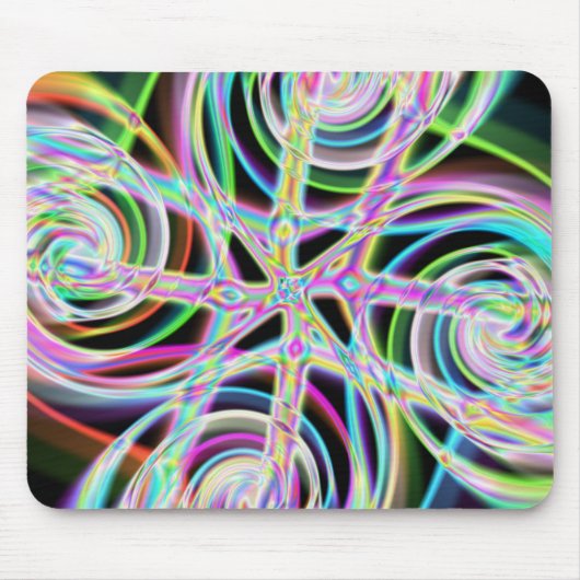 Iridescent Chrome Nine Muismat (Voorkant)