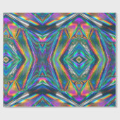 Iridescent Chrome-omslagpapier Cadeaupapier (Vlak)