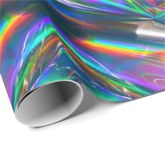 Iridescent Chrome-omslagpapier Cadeaupapier (Rol Hoek)
