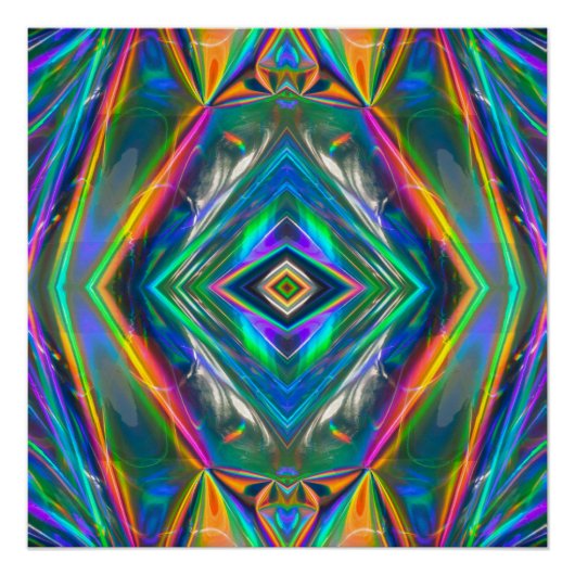 Iridescent Chrome Perfect Poster (Voorkant)