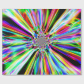 Iridescent Chrome Ten Cadeaupapier (Vlak)