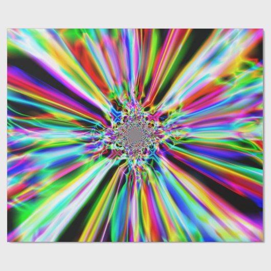 Iridescent Chrome Ten Cadeaupapier (Vlak)