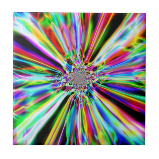 Iridescent Chrome Ten Tegeltje (Voorkant)