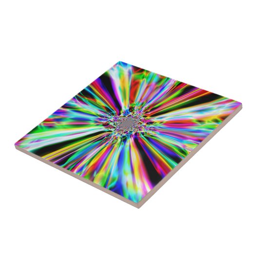 Iridescent Chrome Ten Tegeltje (Zijkant)