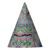Iridescent Chrome Twelve Feesthoedjes (Achterkant)