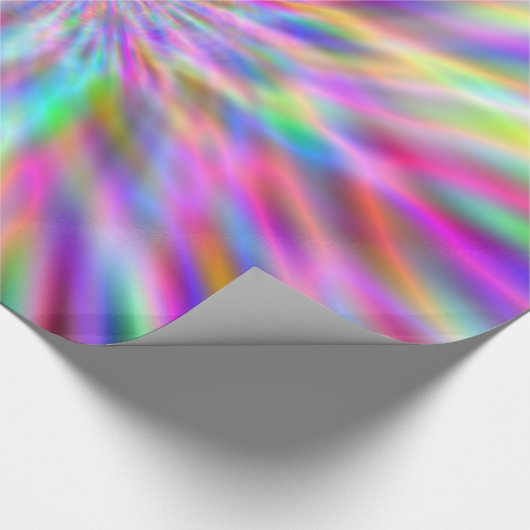 Iridescent Chrome Vier Cadeaupapier (Hoek)