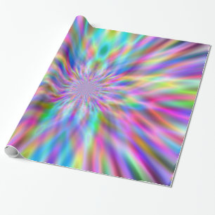 Iridescent Chrome Vier Cadeaupapier