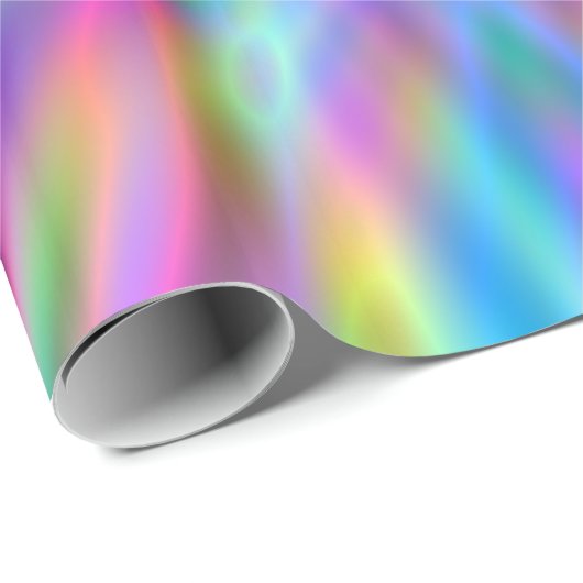 Iridescent Chrome Vier Cadeaupapier (Rol Hoek)