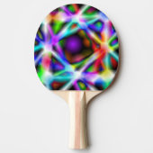 Iridescent Chrome Vijf Tafeltennisbatje (Voorkant)