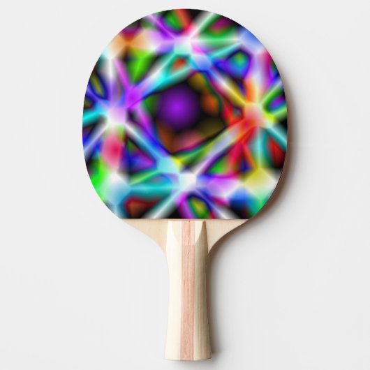 Iridescent Chrome Vijf Tafeltennisbatje (Voorkant)