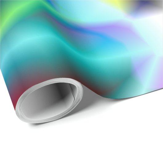 Iridescent chroom vijf cadeaupapier (Rol Hoek)