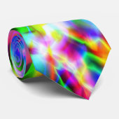 Iridescent Chroom Zes Stropdas (Opgerold)