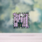 Iridescent Coquette Halloween Acryl Bord (Neutraal)