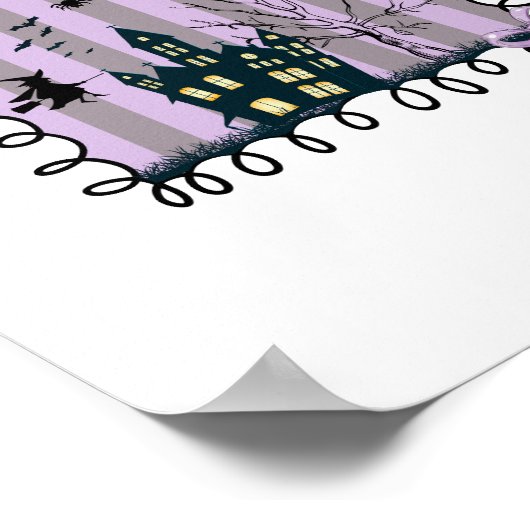 Iridescent Coquette Halloween Poster (Hoek)