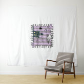 Iridescent Coquette Halloween Wandkleed (In Situ (horizontaal))