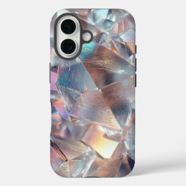 Iridescent Crystal Matching Paar Telefoonhoes iPhone 16 Hoesje