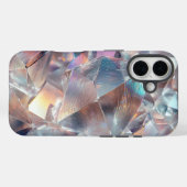Iridescent Crystal Matching Paar Telefoonhoes Case-Mate iPhone Case (Achterkant (horizontaal))