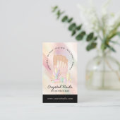 Iridescent Crystal Nail Salon - Nail Technicien Bu Visitekaartje (Staand voorkant)